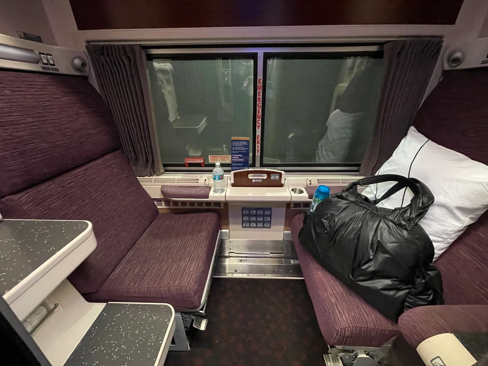 Inside a Crescent sleeper room